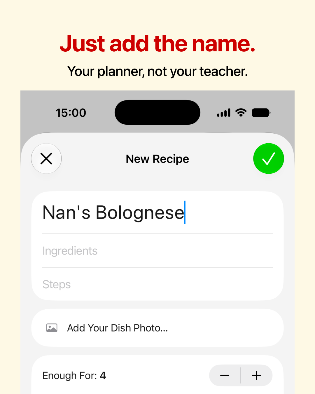 Add Your Own