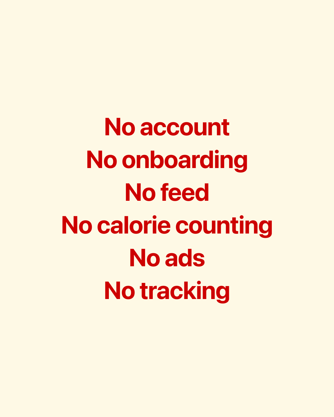 No