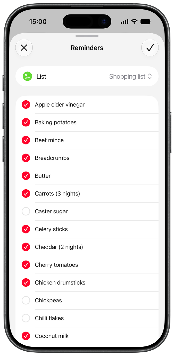 TeaTonight: Dinner Planner TeaTonight: Dinner Planner